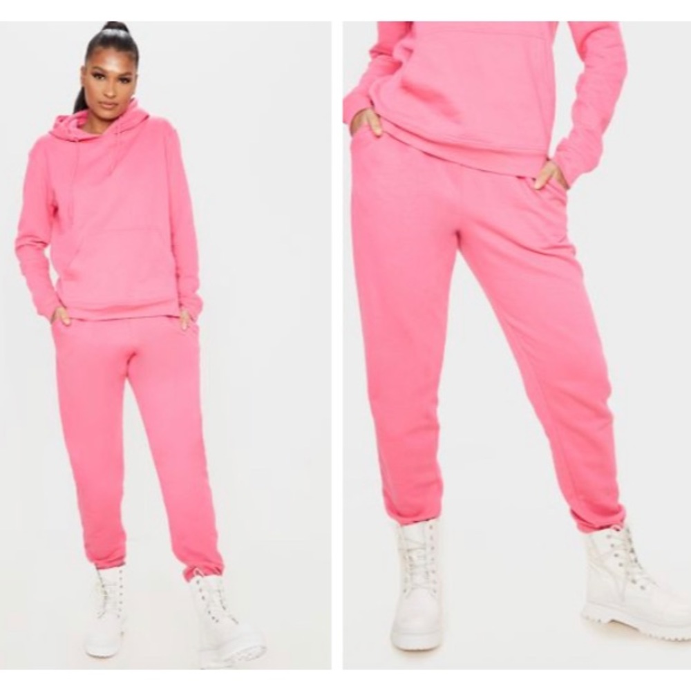 PRETTYLITTLETHING- Candy Pink Casual Joggers